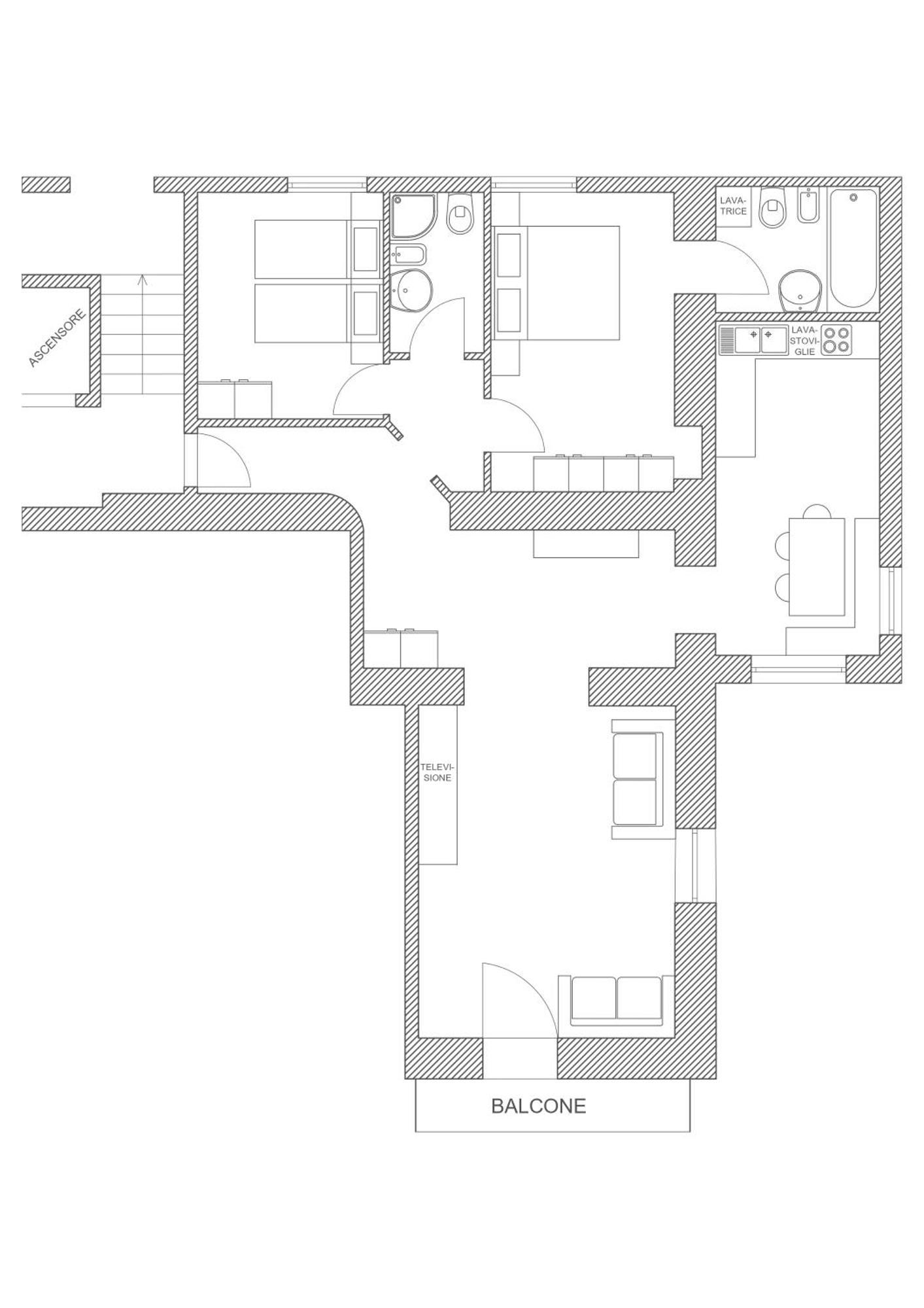 San Cristoforo Apartment Canazei Ngoại thất bức ảnh